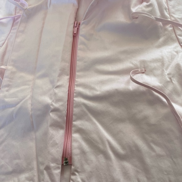 Miniman pink spring jacket with hoodie size 9 months - Picture 5 of 5